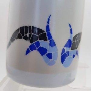 Whale Mug Cup Jordi Nogues Coffee Mosaic Tile Design Collectible 12 Oz
